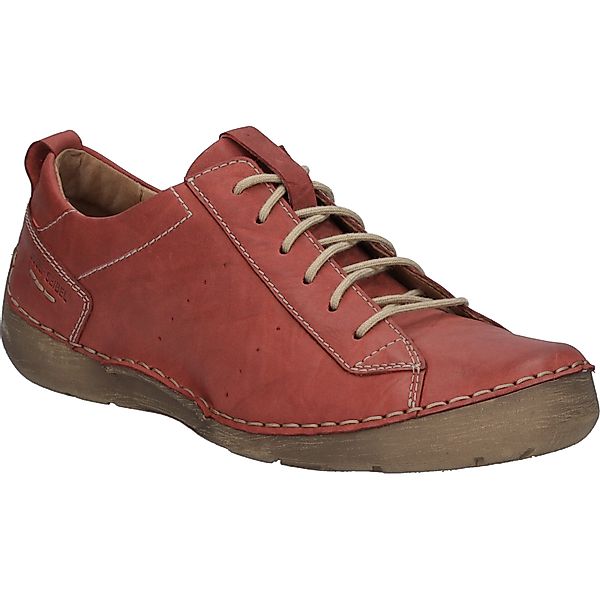 Josef Seibel Fergey 56, rot Schnürschuh günstig online kaufen