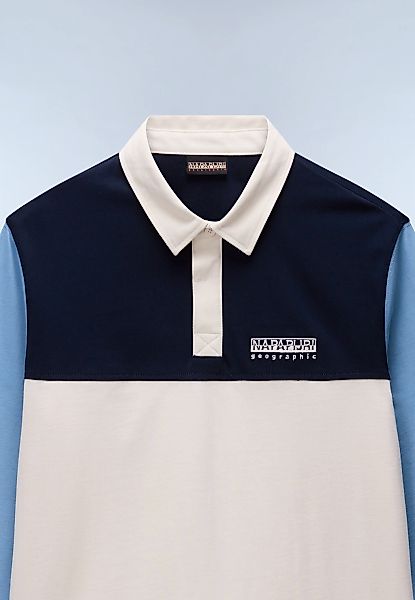 Napapijri Langarm-Poloshirt "E-MONT LS" günstig online kaufen