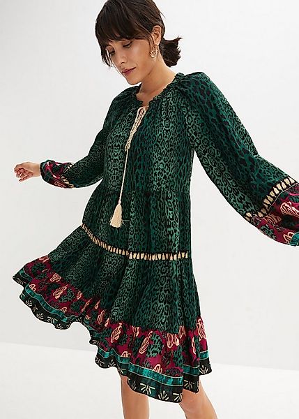 bonprix Tunikakleid Tunika-Kleid aus fließender Viskose günstig online kaufen