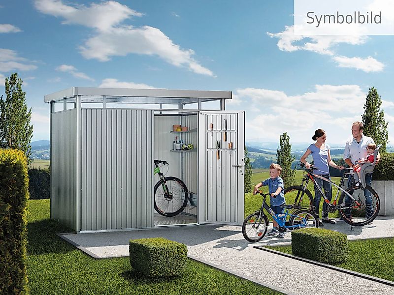 Biohort Gerätehaus "HIGHLINE Gr. H2, verschiedene Farben" stylisches Metall günstig online kaufen