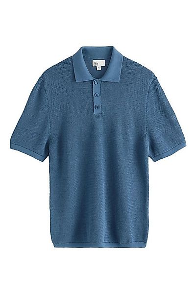 Next Poloshirt EDIT Regular Fit Offenes Strick-Polohemd (1-tlg) günstig online kaufen