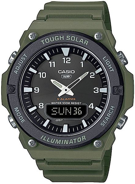 CASIO TIMELESS COLLECTION Solaruhr AQ-S820W-3BVEF, Armbanduhr, Herrenuhr, a günstig online kaufen