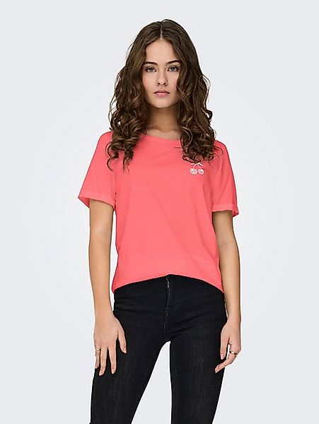 ONLY Kurzarmshirt ONLGITTE LIFE REG S/S günstig online kaufen