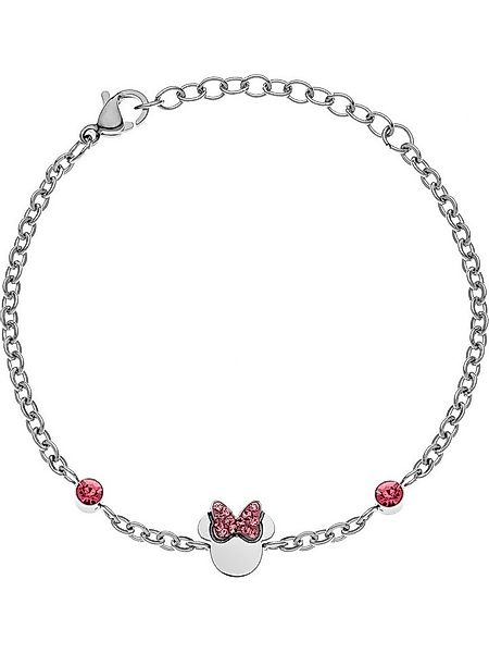 DISNEY Jewelry Silberarmband Disney Armband Edelstahl Kristall, Modern günstig online kaufen