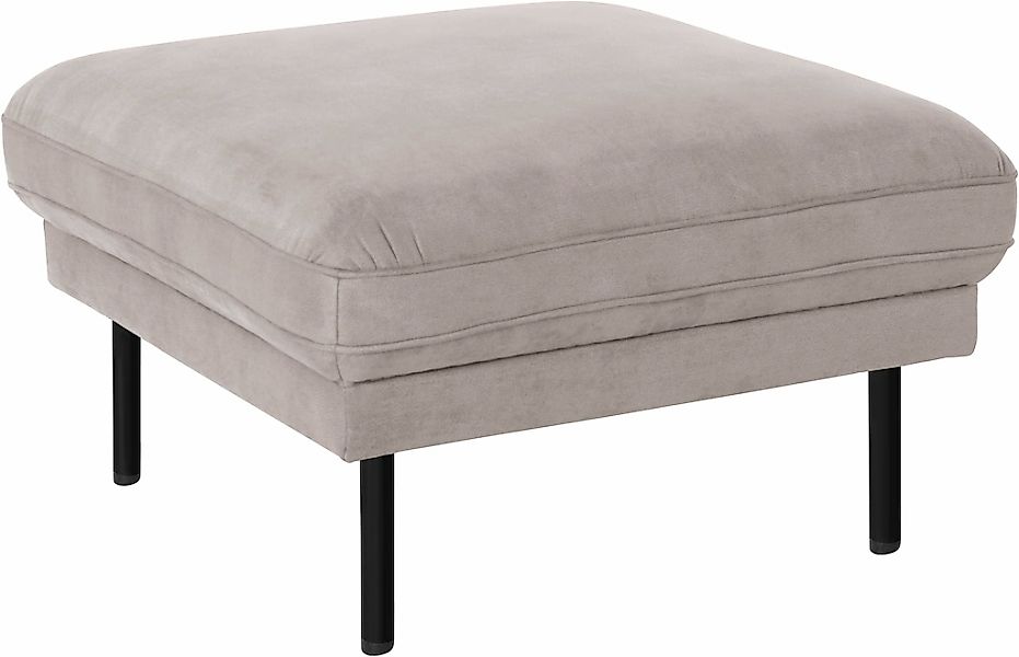 Home affaire Hocker "Nordfyn" edles Design in 3 Bezugsqualitäten, Design by günstig online kaufen