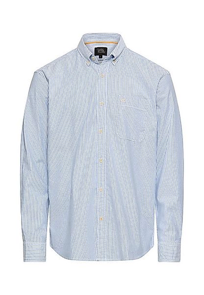 camel active Streifenhemd Langarm, mit Button-Down-Kragen günstig online kaufen