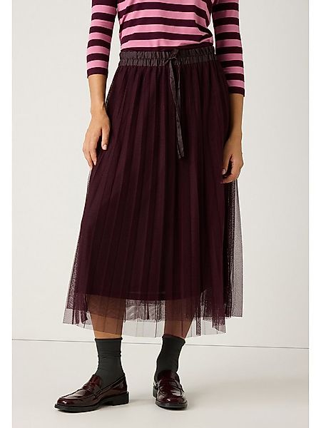MORE&MORE A-Linien-Rock Schlupfrock midi, plissiert günstig online kaufen
