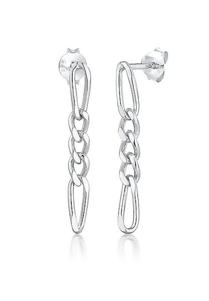 Elli Premium Paar Ohrhänger Hänger Figaro Glieder Trend 925 Silber, Figaro günstig online kaufen