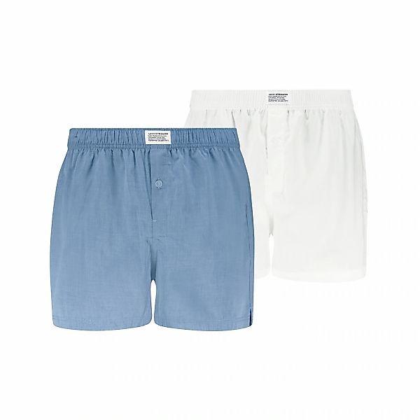 Levis Webboxer "LEVIS MEN WOVEN BOXER 2P" 2er Pack, mit Eingriff, Baumwolle günstig online kaufen