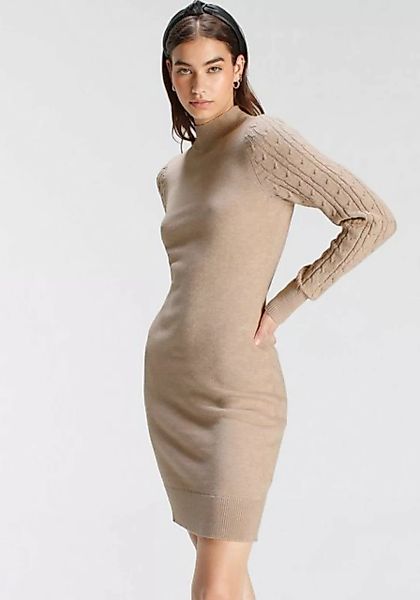 Tamaris Strickkleid mit elegantem Zopfmuster günstig online kaufen