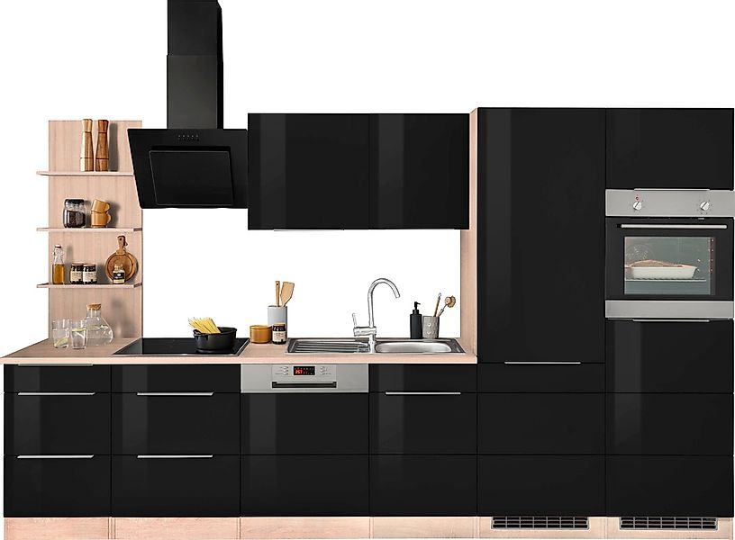 KOCHSTATION Küchenzeile "KS-Brindisi Breite 340 cm" wahlweise mit E-Geräten günstig online kaufen