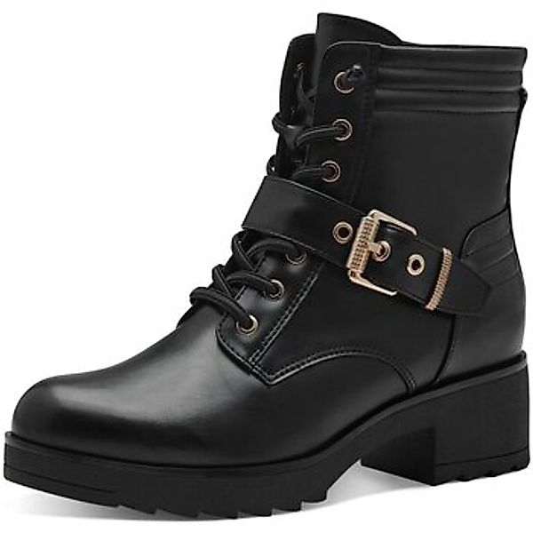MARCO TOZZI Schnürstiefelette, Blockabsatz, Schnürboots, Herbstboots in veg günstig online kaufen