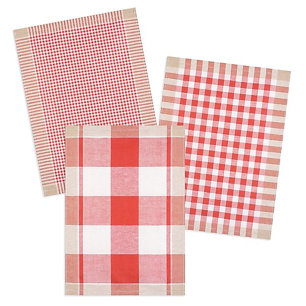 Kracht Geschirrtuch Landhaus, (Set, 3-tlg., Set), günstig online kaufen