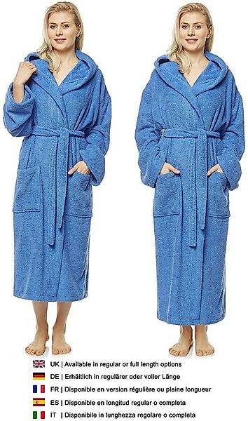 Arus Damenbademantel Astra, pflegeleicht, wadenlang oder extralang für Spa günstig online kaufen