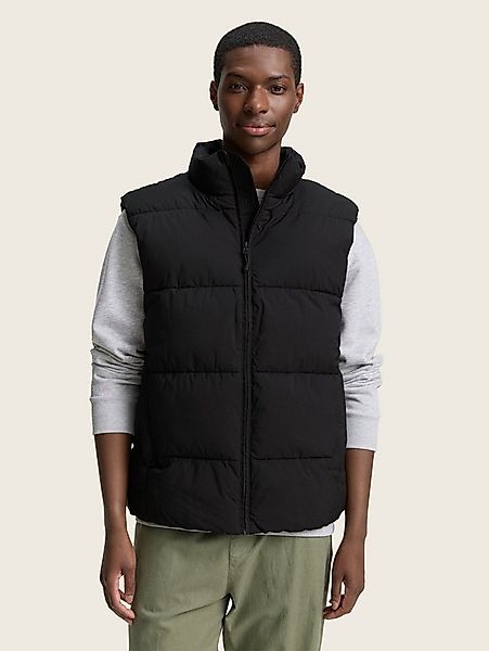 TOM TAILOR Denim Steppweste Jacken Puffer-Weste mit Stehkragen günstig online kaufen