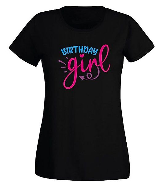 G-graphics T-Shirt Damen T-Shirt - Birthday Girl zum Geburtstag, Slim-fit, günstig online kaufen