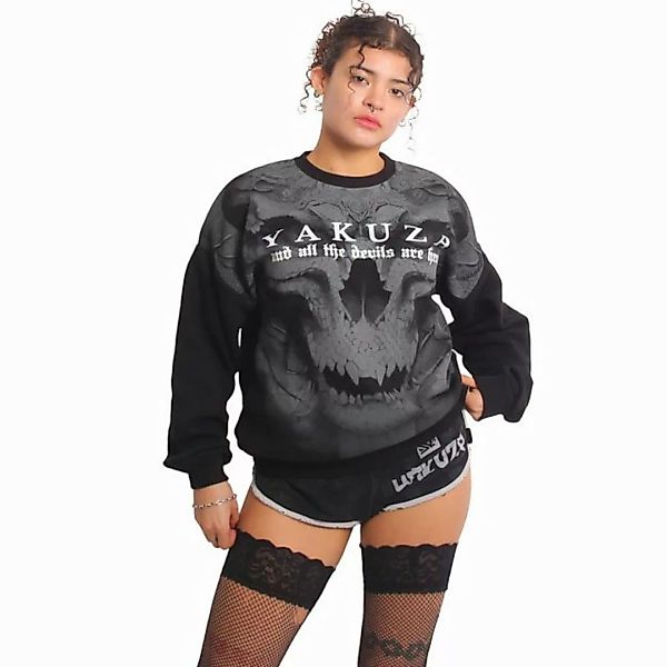 YAKUZA Sweatshirt Devils im Oversized Look günstig online kaufen