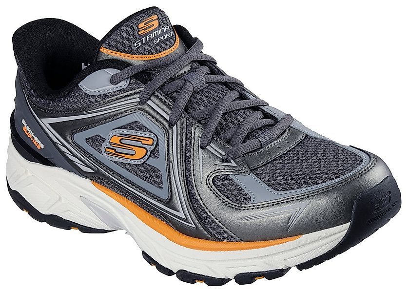 Skechers STAMINA SPORT Slip-On Sneaker Trainingsschuh, Retro Sneaker mit Sl günstig online kaufen