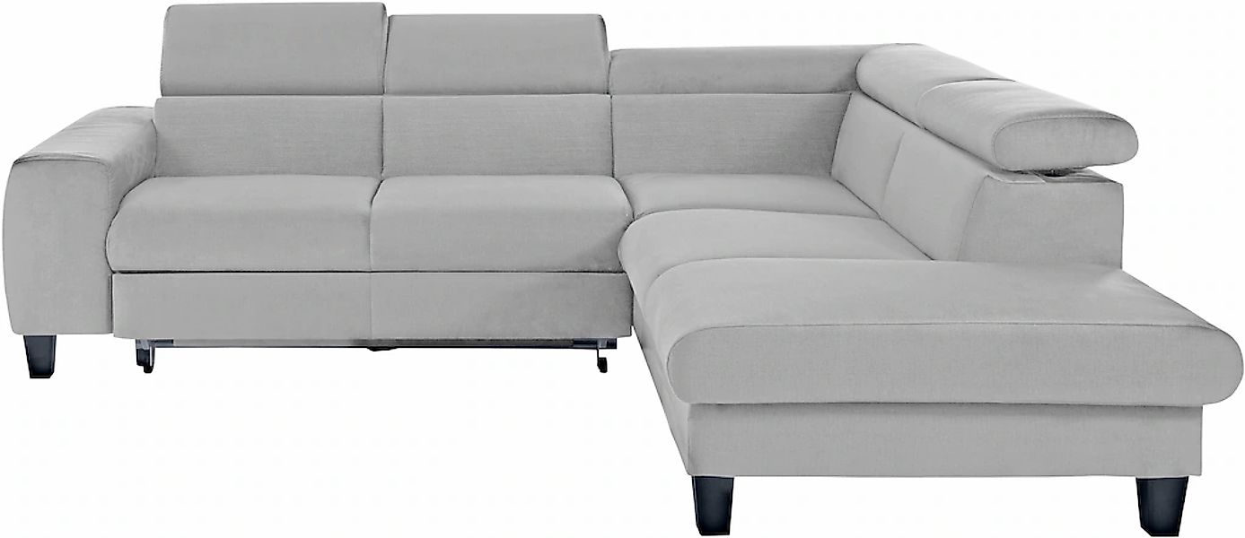 COTTA Ecksofa "Morven L-Form mit Kopfteilverstellung", wahlweise mit Bettfu günstig online kaufen