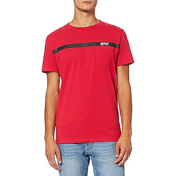 Replay M3426.000.2660 T-shirt S Red günstig online kaufen