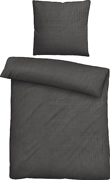 Biberna Bettwäsche Bettwäsche, 1AA190_unisex adult_BW, 2 günstig online kaufen