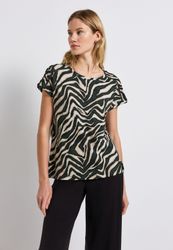 STREET ONE T-Shirt mit grafischem Muster günstig online kaufen