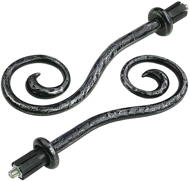 Liedeco Gardinenstange "Esp Spirale" Ø 16 mm 2 läufig-läufig Fixmaß 2-läufi günstig online kaufen
