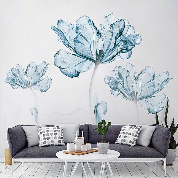 ZEUOPQ Wandtattoo Wandsticker PVC-Material 110*80cm 1-St,Blaues günstig online kaufen