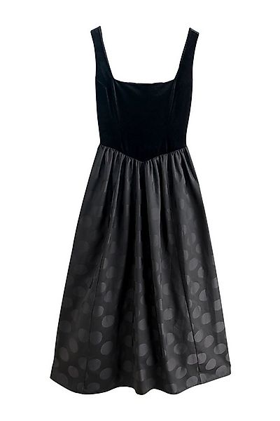 Next Samtkleid Festliches, tailliertes Jacquard-Samt-Maxikleid (1-tlg) günstig online kaufen