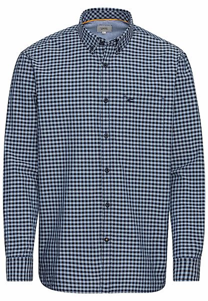 camel active Karohemd mit Button-Down-Kragen günstig online kaufen