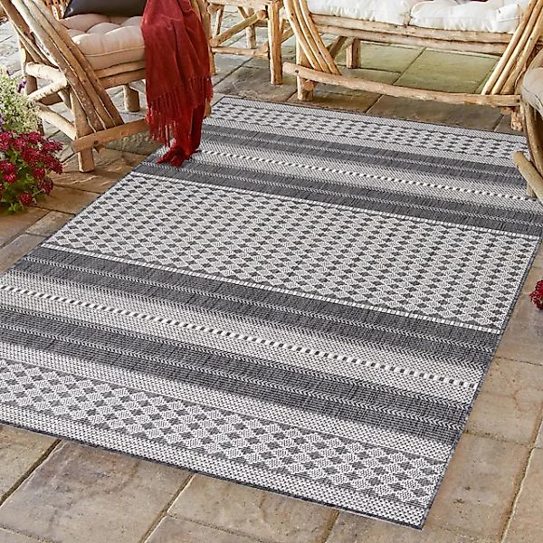 Ayyildiz Teppiche Outdoorteppich »SUNNY 4418«, rechteckig, 5 mm Höhe, Läufe günstig online kaufen