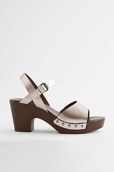 Next Clog-Sandaletten mit Absatz Clog (1-tlg) günstig online kaufen
