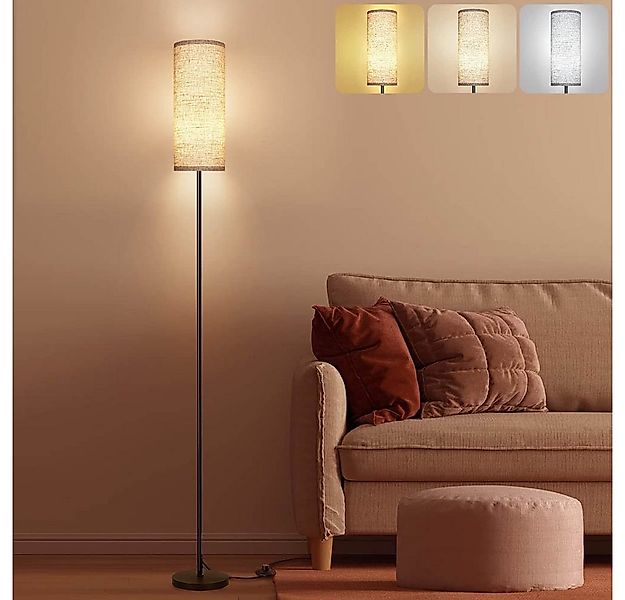 Rosnek LED Stehlampe Minimalistisch, 9W E26, mit Fußschalter, für Wohnzimme günstig online kaufen