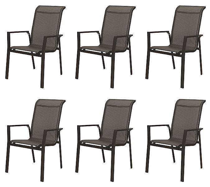 Gardissimo Gartenstuhl 6er Set Windsor Stapelstuhl günstig online kaufen