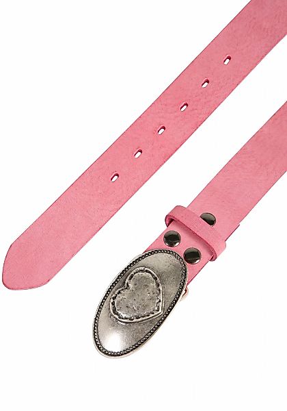Rettungsring Gürtel Ledergürtel mit austauschbarer Schließe "Herz Oval" günstig online kaufen