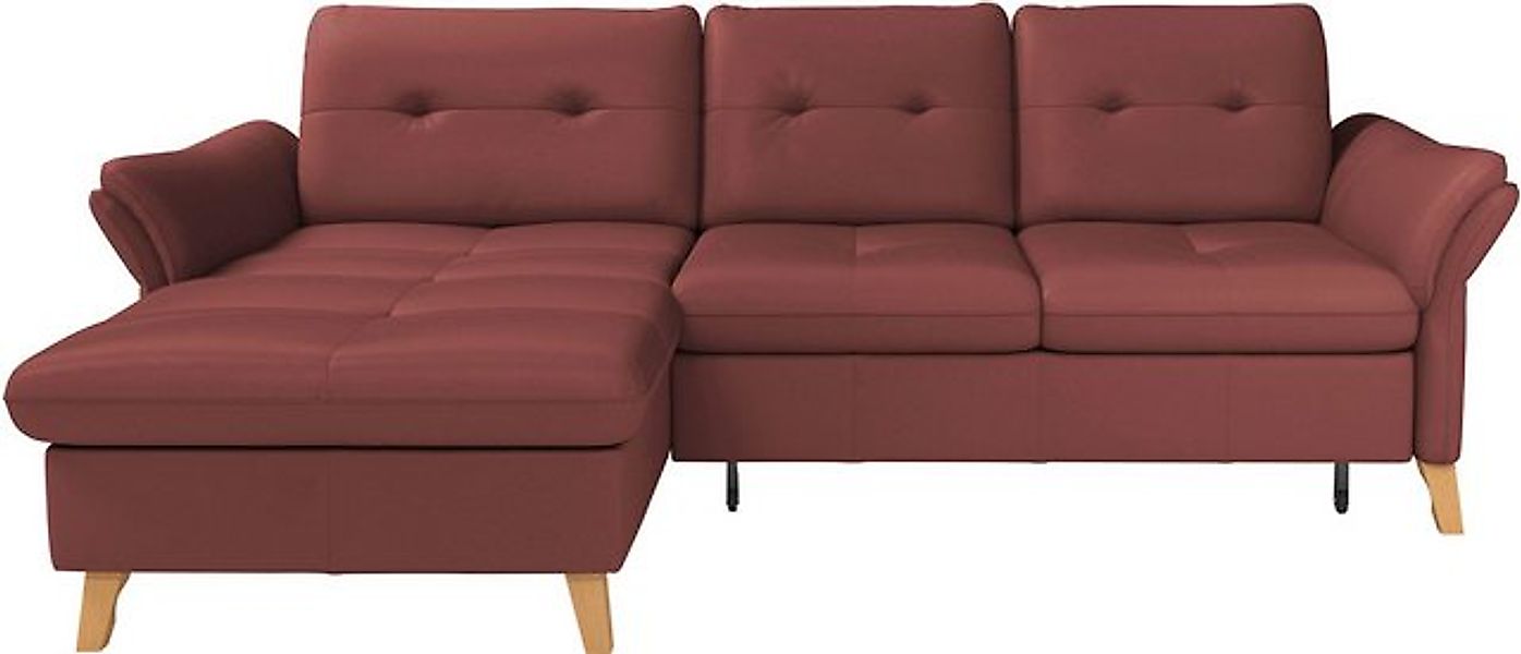 sit&more Ecksofa Göteborg, Sitztiefenverstellung und Federkern, wahlweise m günstig online kaufen