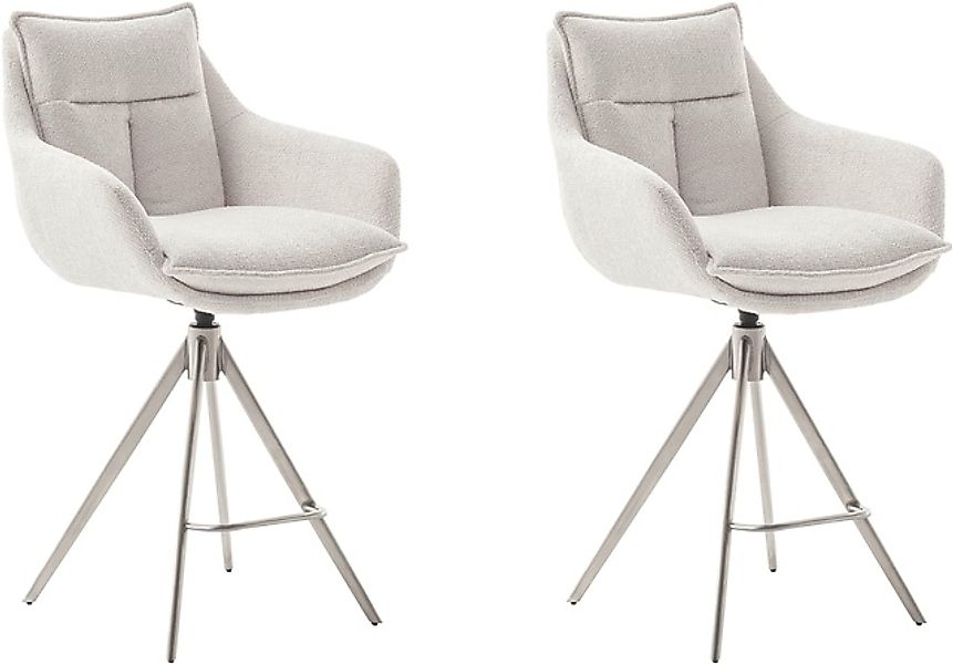 MCA furniture Bistrostuhl »Parker Tresenstuhl mit Armlehnen Tresenhocker«, günstig online kaufen