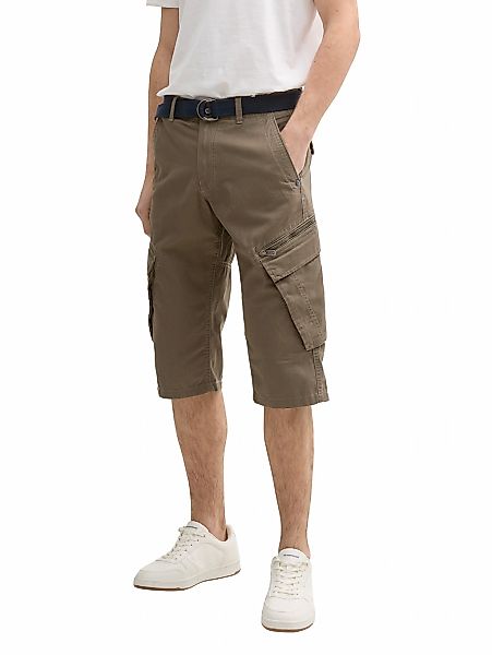 TOM TAILOR Cargoshorts, (Set, 2 tlg.), mit Gürtel günstig online kaufen