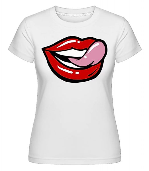 Red Lips · Shirtinator Frauen T-Shirt günstig online kaufen