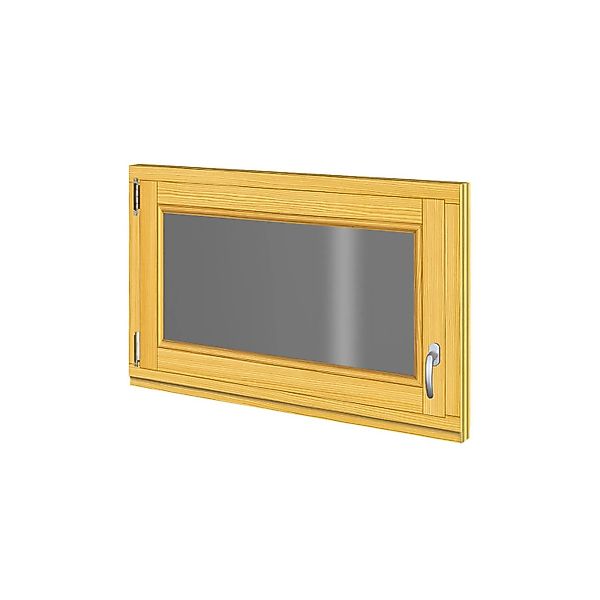 Roro Holzfenster Fichte 98 cm x 58 cm DIN L günstig online kaufen