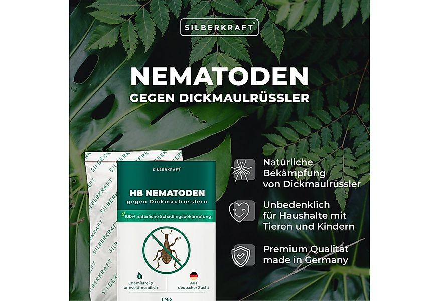 Silberkraft Insektenvernichter HB-Nematoden gegen Larven von Dickmaulrüssle günstig online kaufen