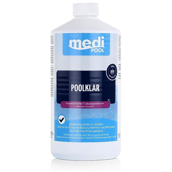 mediPOOL Poolpflege mediPOOL Poolklar 1L - günstig online kaufen