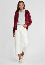 OXMO Kapuzensweatjacke OXNicky Kapuzenpullover aus Nicki-Stiff günstig online kaufen