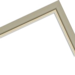 WANDStyle Bilderrahmen H340, Hellgrau, aus Massivholz günstig online kaufen