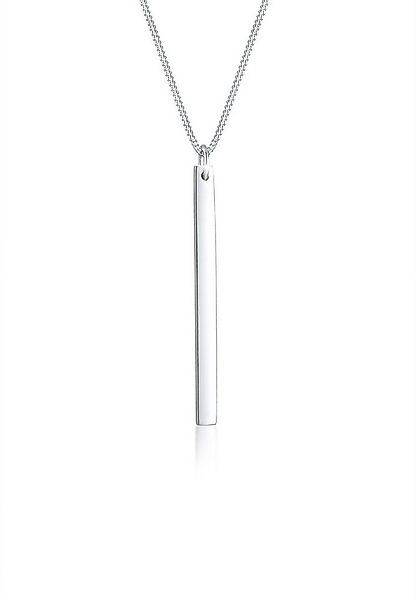 Elli Kette mit Anhänger Anhänger Rechteck Schmuck Geschenk 925 Sterling Sil günstig online kaufen