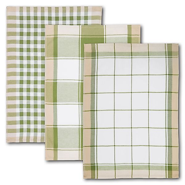 Dyckhoff Geschirrtuch "KARO, Maße je Tuch ca. 50x70 cm, aus 100% Baumwolle" günstig online kaufen