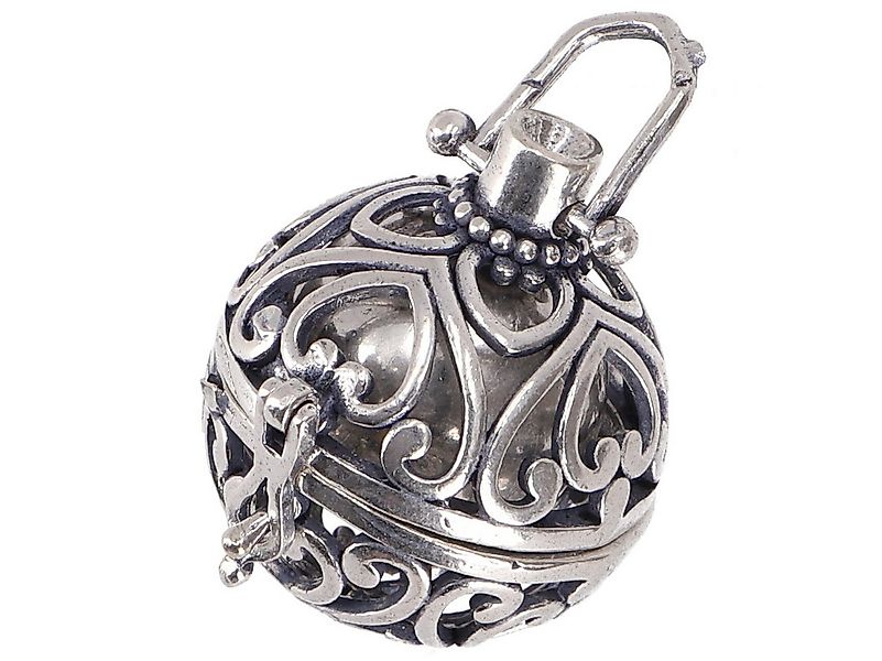 Guru-Shop Kettenanhänger Engelsrufer, silberne Klangkugel Kettenanhänger.. günstig online kaufen