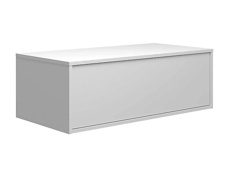 Waschbeckenunterschrank hängend - Weiß - 94 cm - TEANA II günstig online kaufen