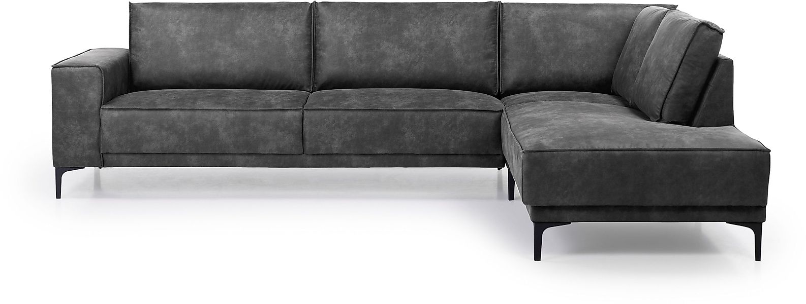 OTTO home Ecksofa "Polsterecke Oland, Struktur, Flachgewebe, Luxus-Microfas günstig online kaufen