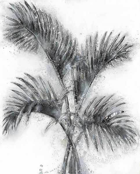 Decorationable | Dekoratives Wandobjekt Palm I 80cm x 100cm günstig online kaufen